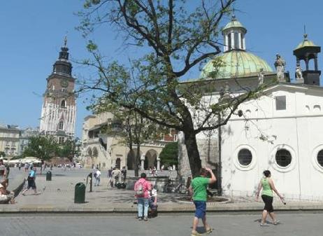 2012-08-02_1205__8542A St Adalbert Church. Main square, Krakow, Poland.JPG