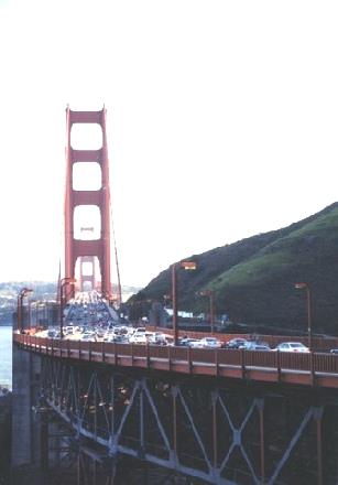 2002-03-16 2 Looking back across the Golden Gate Bridge, San Francisco, California