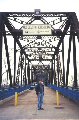 2002-01-29 2 Adrian by the 'Chain of Rocks' bridge over the Mississippi River, St Louis, Missouri