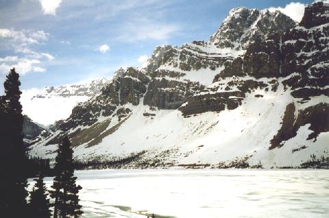 2002-06-11 3 Frozen Bow Lake, Alberta