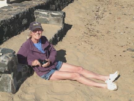 2014-02-08_1529__12456A Rosie on th beach at Casas Las Salinas, Fuerteventura