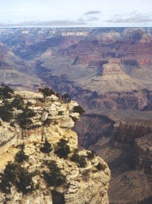 2002-02-19 5 Grand Canyon above Bright Angel Trail, Arizona