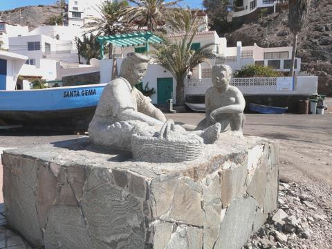 2014-02-06_1342__12354A Statues at Las Playitas, Fuerteventura